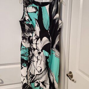 Connected apparel sheath dress